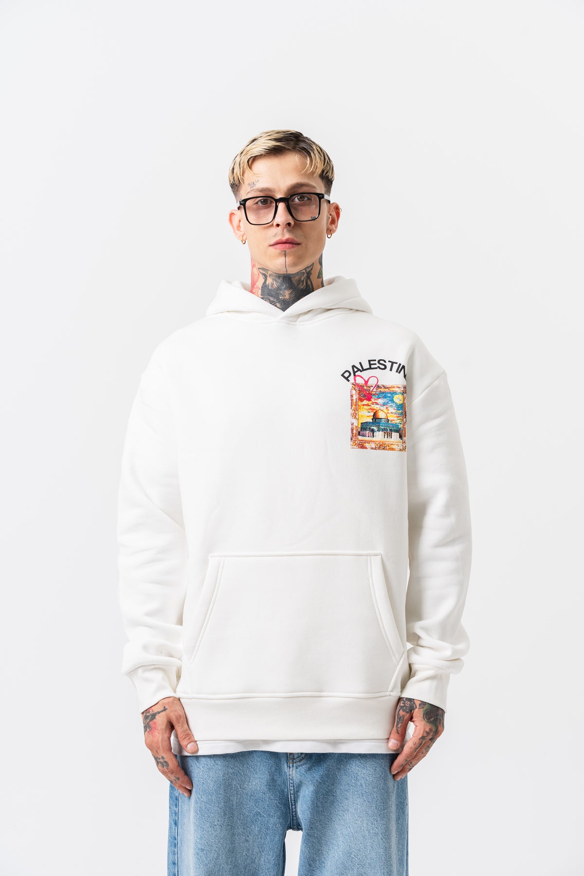 Palestine Heart Hoodie