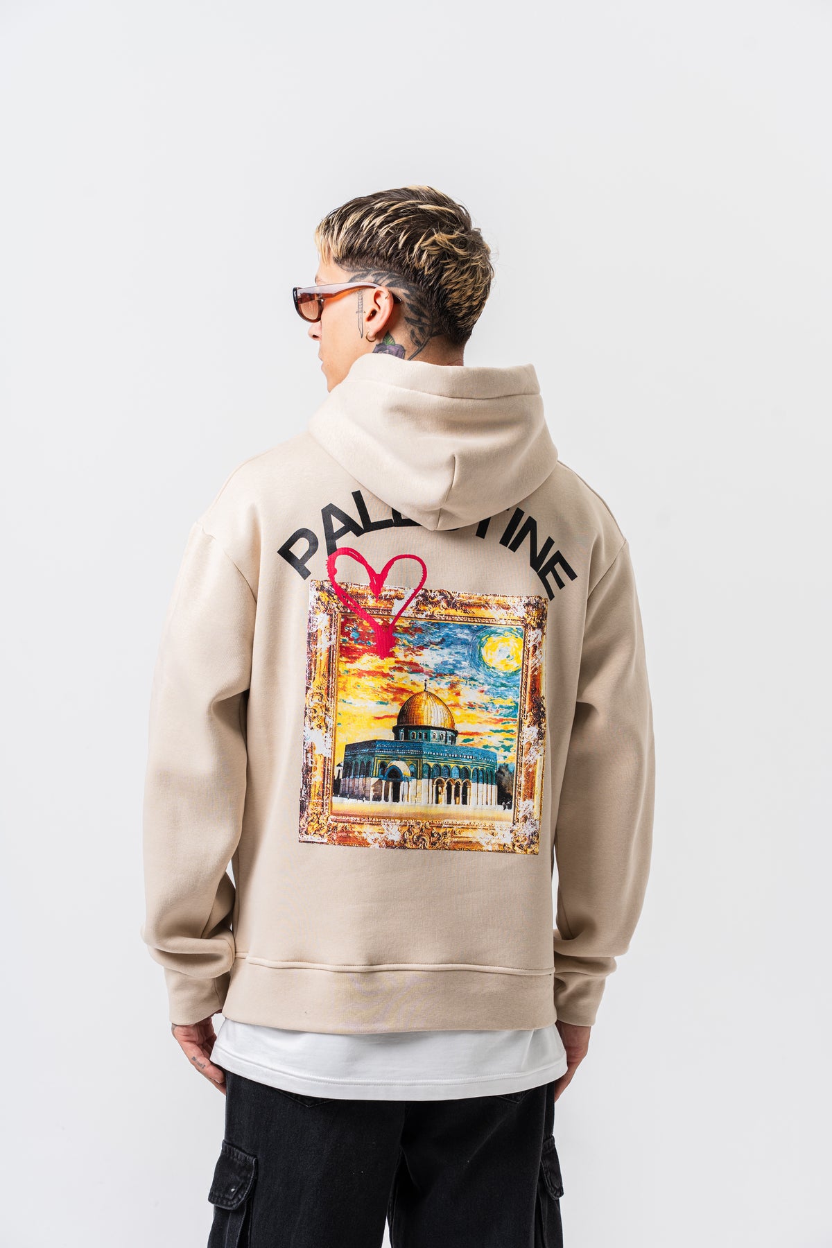 Palestine Heart Hoodie