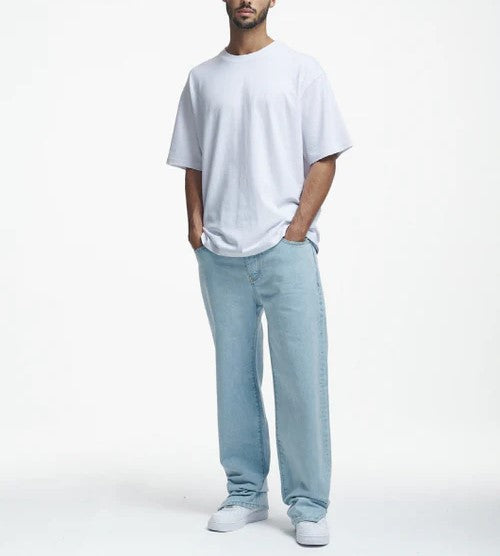 Amaru Ankle Straight Jeans ice