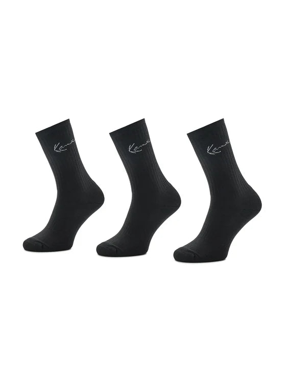 KK Signature Socks 3-Pack black