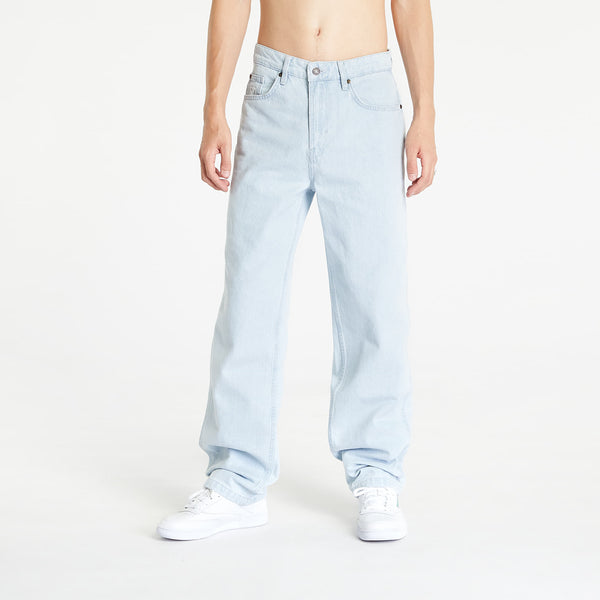 Small Signature Baggy Five Pocket Denim bleached blue