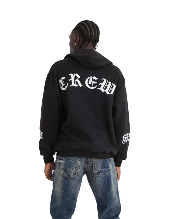 Crew Hoodie Black