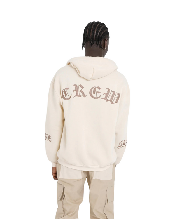Crew Hoodie Beige
