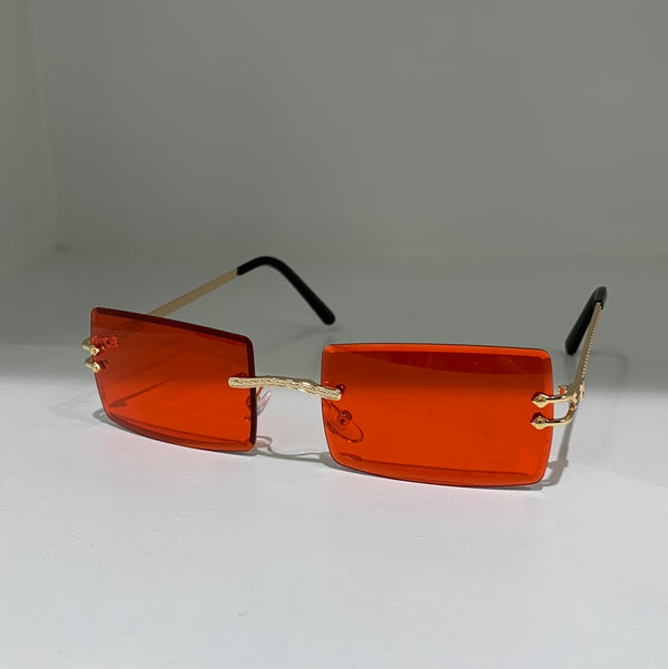 sunglass retro red